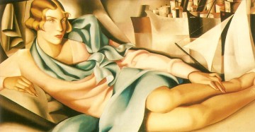 Tamara de Lempicka Werke - Porträt von Arlette Boucard 1928 zeitgenössische Tamara de Lempicka